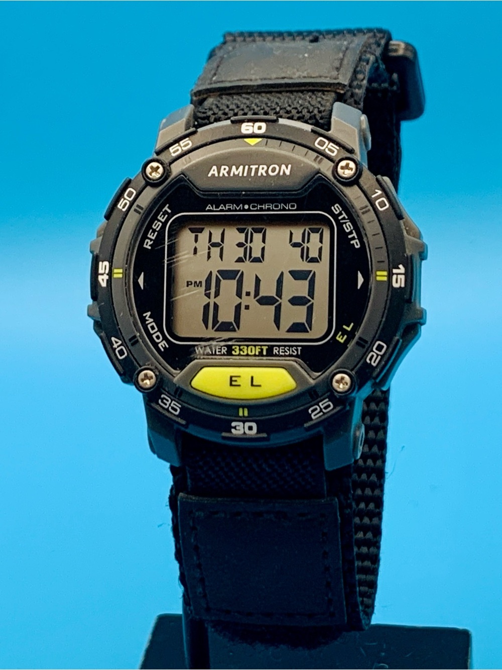 ARMITRON PRO-SPORT 40/8291 Men’s Digital Wristwatch Chrono Dual Time Working